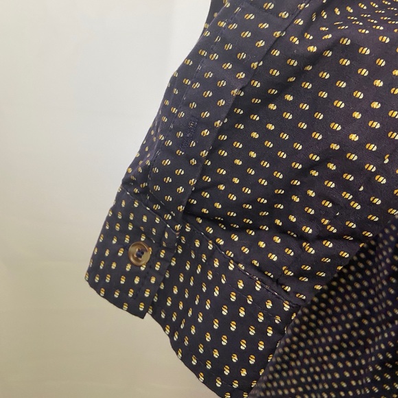 Anthropologie Maeve Blue Polka Dot Tunic - Picture 8 of 9